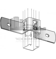 MQB Скоба внахлест (крепление профиля к бетону)