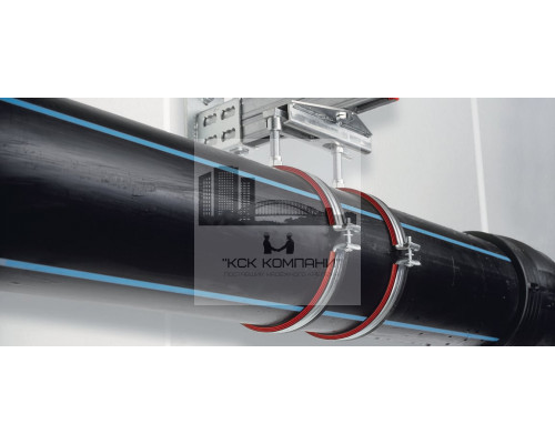 MP-MI Трубный хомут для высоких нагрузок (со звукоизоляцией)