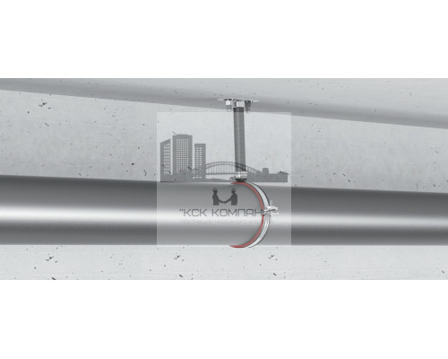 MP-MI Трубный хомут для высоких нагрузок (со звукоизоляцией)