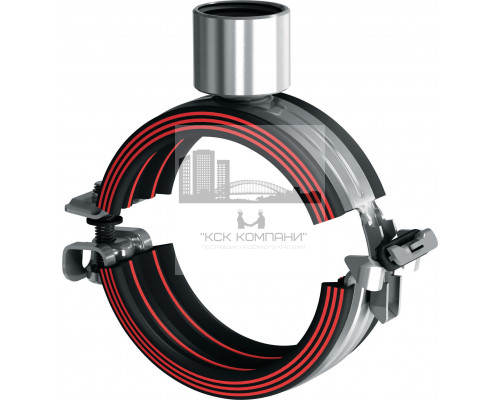 MP-U-I Быстрозапирающийся трубный хомут (со звукоизоляцией)
