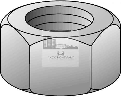 Шестигранная гайка A4, соответствующая DIN 934