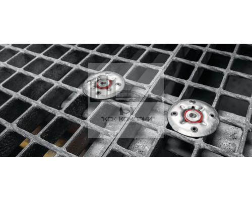 X-FCM-R HL Крепежный диск для решетчатых настилов для высоких нагрузок (нержавеющая сталь)