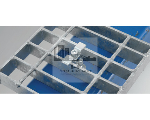 X-GR Крепежный зажим с гвоздем для решетчатых настилов