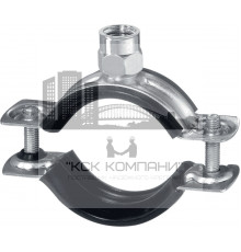 MP-HI Быстрозапирающийся трубный хомут для невысоких нагрузок (со звукоизоляцией)