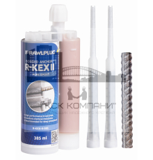 R-KEX II Химический анкер (эпоксидная смола) с арматурным стержнем (армировка)