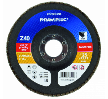 RT-FDI Круг лепестковый шлифовальный (цирконий) по нержавеющей стали