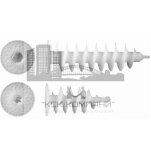 R-ISO-PLUG Пластиковый спиральный дюбель