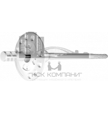 TFIX-8M Забивной фасадный дюбель со стальным гвоздём