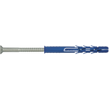 R-FF1-N-L-DT Рамный фасадный дюбель с шурупом с потайной головкой в покрытии DP KL 101