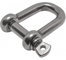 Скоба такелажная нержавеющая прямая 5 мм.