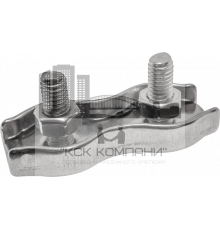 Зажим нержавеющий DUPLEX для троса 5 мм.