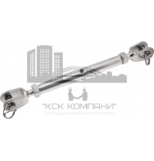 Талреп DIN 1480 вилка-вилка нержавеющий М12