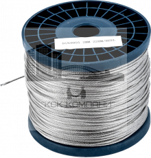 Трос стальной 16,0мм 6х24+7FC (100м)