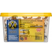 Дюбель-гвоздь КМП с потайной манжетой 6x60 (100шт)