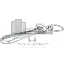 Карабин (Тип А) с вертлюгом 120мм