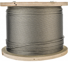 Трос нержавеющий 8,0 мм 7x19