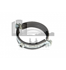 Хомут сантехнический трубный с рез.профилем (207-219мм) 8" M10 ZN