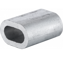 Зажим для троса DIN 3093 5мм (алюм.)