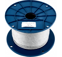 Трос стальной в изоляции PVC 1/2мм 1x7 (250м)