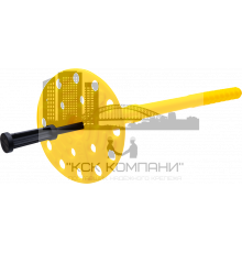 Дюбель тарельчатый 10x170 мм. c гвоздем из стеклонаполненного полиамида