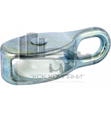 Блок одинарный (нейлон) 50мм (трос 12мм)