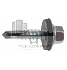 Саморез кровельный с буром оцинкованный 4.8х35