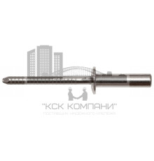 Нерж. сталь/Нерж. сталь Заклепка вытяжная, закрытая, стандартный бортик 4,0х8,0