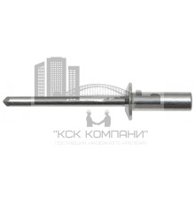 Алюминий/Алюминий Заклепка вытяжная, закрытая, стандартный бортик 4,8х9,5