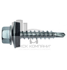 GTF 2 Винт самосверлящий кровельный с шайбой Z14 и прокладкой EPDM 4,8х80