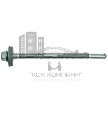 GTR 12 SP Винт самосверлящий c покрытием gRey.coat, с алюминиевой шайбой A19 и прокладкой EPDM 5,5 / 6,3х240