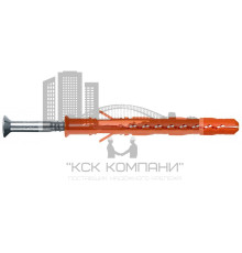 MB-ST Дюбель фасадный со стопорным шурупом (оцинкованная сталь) 10х280