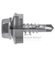 SD 3 Винт самосверлящий с алюминиевой шайбой А14 и прокладкой EPDM 4,8х16