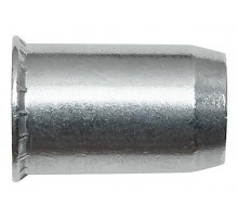 Сталь Заклепка с внутренней резьбой, уменьшенный бортик                         - Размер, мм: М5x11,5