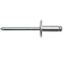 Алюминий/Сталь Заклепка вытяжная, широкий бортик 3,2х10,0