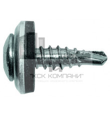 GTF O2 P Винт самосверлящий с шайбой А14 и прокладкой EPDM 4,8х20