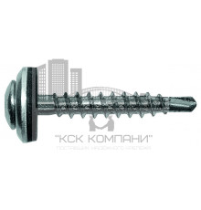 GTF P Винт самосверлящий кровельный с шайбой А14 и прокладкой EPDM 4,8х35