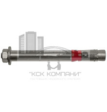 SZ-B A4 Анкеp для высоких нагpузок (шпилька, нержавеющая сталь A4) 24х137