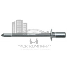 Сталь/Сталь Заклепка вытяжная, закрытая, стандартный бортик 3,2х9,5