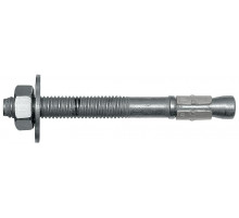 m2-C Анкер-болт с гайкой и широкой шайбой по DIN 9021 (оцинкованная сталь) 10х125