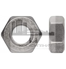 Гайка шестигранная по DIN 934 нержавеющая сталь А2                         - Диаметр резьбы: M10