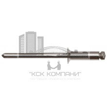 Нерж. сталь/Нерж. сталь Заклепка вытяжная, потайной бортик 120° 4,0х12,0