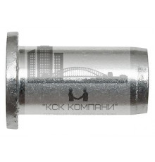 Алюминий Заклепка с внутренней резьбой, цилиндрический бортик                         - Размер, мм: М8x16,5