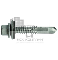 GTR 16 Винт самосверлящий c покрытием gRey.coat, с шайбой A16 и прокладкой EPDM 6,3х40