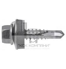 SD 5 Винт самосверлящий с алюминиевой шайбой А14 и прокладкой EPDM 5,5х19