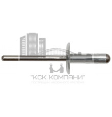 Алюминий/Нерж. сталь Заклепка вытяжная, многозажимная, широкий бортик 4,0х13,0