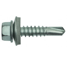 GTR 5 Винт самосверлящий c покрытием gRey.coat, с шайбой A14 и прокладкой EPDM 5,5х32