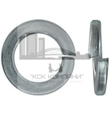 Шайба пружинная по DIN 127B, оцинкованная сталь                         - Размер, мм: B10