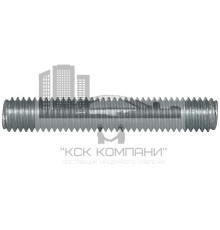 Шпилька резьбовая оцинкованная сталь DIN 976, класс прочности 8.8 M36х1000
