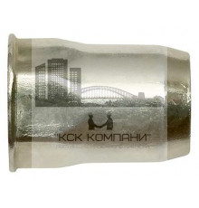 Сталь Заклепка с внутренней резьбой, уменьшенный бортик, шестигранная ½                         - Размер, мм: М8x16,0