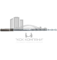 Wallster Бур SDS Plus по пустотелым материалам 10,0х460